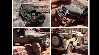 Willys Jeeps Return to Pritchett Canyon  EJS 2023 [upl. by Quintilla]