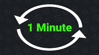 1 Minute Interval Timer [upl. by Candace973]