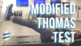 Modified Thomas Test [upl. by Ditmore]