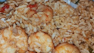 prawn biryani 😋do subscribe guys😇 [upl. by Lashonde511]