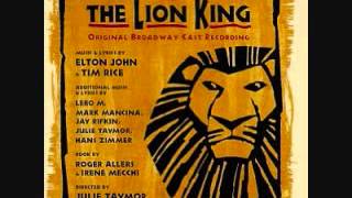 The Lion King Broadway Soundtrack  10 Rafiki Mourns [upl. by Rolecnahc496]