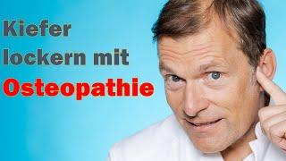 Osteopathie bei CMD und Tinnitus Übung zum Selbermachen [upl. by Ethyl447]