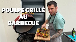 RECETTE DE NORBERT  POULPE GRILLÉ AU BARBECUE [upl. by Battiste]