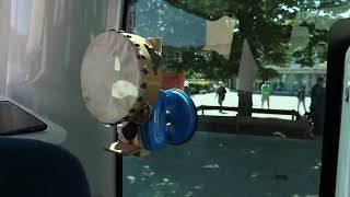 Solar instruments mounted in a self driving bus [upl. by Krute]