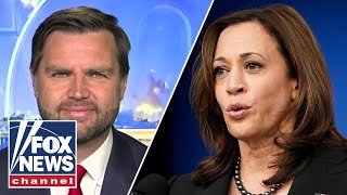 JD Vance reacts to Kamala Harris interview Couldnt answer a direct question [upl. by Hasila]