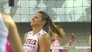 SESISP x MolicoNestlé  SF2  Superliga Feminina 20132014 [upl. by Aneliram643]