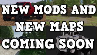 NEW MODS AND MAPS COMING IN 2024 TO ALL PLATFORMS PS4 PS5 XBOX AND PC  Farming Simulator 22 [upl. by Atinek]