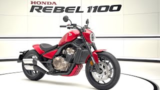 2025 Honda Rebel 1100 The BikeThat Changes Everything [upl. by Aseela]