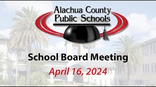 School Board Meeting 41624 [upl. by Normie500]