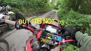 North Wales TRF Trail Riding Weekend Part 2 Day 2  Honda CRF300L [upl. by Lennej]