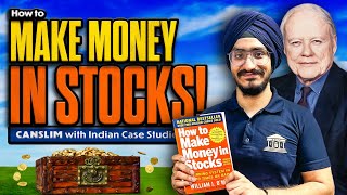 How to make money in stocks in India by following CANSLIM 🤫💰 [upl. by Sibell]