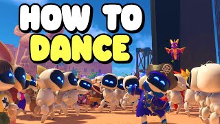 Astro Bot How to Dance Emote [upl. by Leahcin]