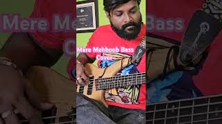 Bollywood💥💢 Bass Covers Episode 3Mere Mehboob ❤️ Bass Cover 🎸No copyright infringement intended✨ [upl. by Osterhus]