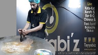 Katakat Recipe  KataKat at Tayyabiz Hussainabad Karachi  TakaTak [upl. by Klusek]