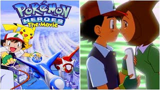 FULL POKEMON HEROES THE MOVIE TEAM Pokemon Heroes Full Movie Team Latios and Latias Kisses Ash [upl. by Telfore823]