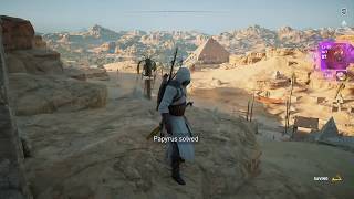 Assassins Creed Origins  Papyrus Puzzles  The Blasphemer 📜 [upl. by Isdnil]