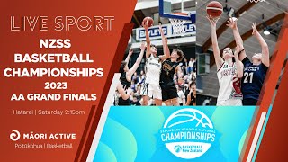 Main Court Day 6  GRAND FINALS  SECONDARY SCHOOLS NATIONAL CHAMPS 2023  Basketball [upl. by Riamo55]