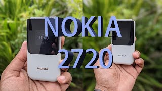 Unboxing New Nokia 2720 flip phone 4G review nokia 2720 flip flipphone [upl. by Jann87]