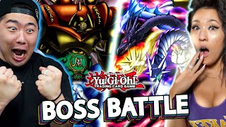 Dueling with FTIER BOSS MONSTERS Gate Guardian vs Five Headed Dragon in YuGiOh Master Duel [upl. by Renat]