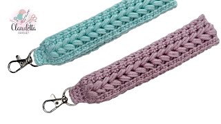 Crochet Lanyard Tutorial  QUICK amp EASY 😍 [upl. by Anirehc]