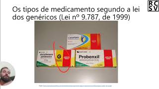 Medicamentos de referência genéricos e similares [upl. by Leonhard]