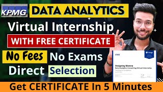 FREE Internship Certificate Online  Forage Data Analytics Virtual Internship Certificate In 5 min [upl. by Renny110]