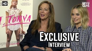 Margot Robbie amp Allison Janney  I Tonya Exclusive Interview [upl. by Ahsienroc]