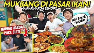 CHALLENGE WASEDABOYS NAWAR HARGA DI PASAR🤣  MUKBANG SEAFOOD BAJO  INDONESIA TRIP [upl. by Notlim958]