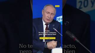 Putin No haya nada vergonzoso en buscar diálogo con líderes mundialesputin rusia presidente [upl. by Teena]