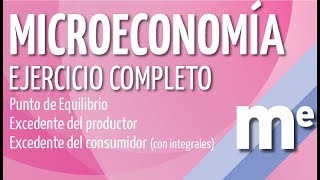 Excedente del productor y Excedente del consumidor [upl. by Vernice]