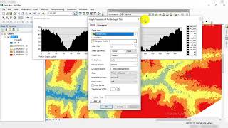 🔴 ArcGis  Générer le Profil Topographique à partir dun MNTSRTM dans ArcMap [upl. by Dnesnwot770]