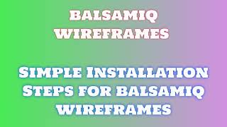 balsamiq wireframes FAQ Installation Video Overview FNHHCMBHZE [upl. by Lustig]