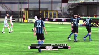 FIFA 11  World Class Difficulty  Inter v Milan  English Commentator [upl. by Budwig]