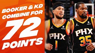 Devin Booker 40 PTS amp Kevin Durant 32 GET BUCKETS vs Cavaliers ☀  April 3 2024 [upl. by Ohs852]