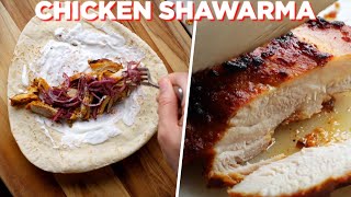 The Best Homemade Chicken Shawarma Recipe [upl. by Lika523]