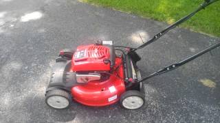 21quot TroyBilt Self Propelled Electric Start SOLD [upl. by Jasmine]