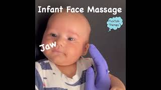 Infant Face Massage [upl. by Nylasoj]