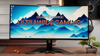 Gigabyte 34quot UltraWide Gaming Monitor Review GS34WQC Maximum Performance Minimum Budget [upl. by Arahat]