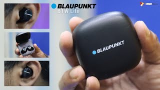 Blaupunkt BTW Lite True Wireless HD Sound Bluetooth Earbuds with Touch Controls for Rs3999 [upl. by Haek651]