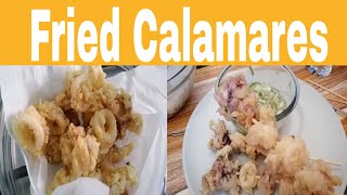 Fried CalamaresStreetFoods [upl. by Siulegroj]