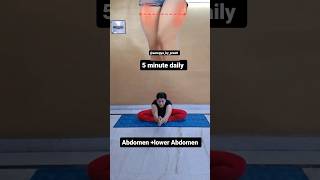 fatloss from abdomen lower abdomen at the same time aarogyabypreeti weightlossjourney abdomen [upl. by Etennaej341]