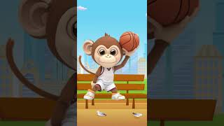 Monkey dance  kids song  nursery rhymes [upl. by Eydnarb]