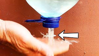 DIY Hand Wash Station  Upcycling a Syringe and Bottle  DIY Tools [upl. by Gale]