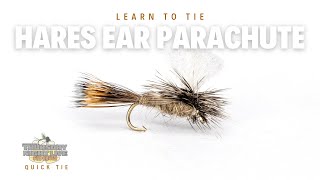 How to Tie a Hares Ear Parachute Fly StepbyStep Tutorial for Beginners [upl. by Ennaharas]