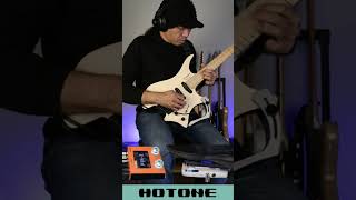 Metallica Enter Sandman Guitar Solo with HOTONE AMPERO MINI and TUNER PRESS Pedal by alvin de leon [upl. by Ahsilet971]