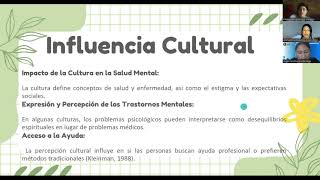 LA INFLUENCIA DEL CONTEXTO AMBIENTALEN LA PSICOPATOLOGÍA CONSIDERACIONES CULTURALES Y CONTEXTUALES [upl. by Znieh]