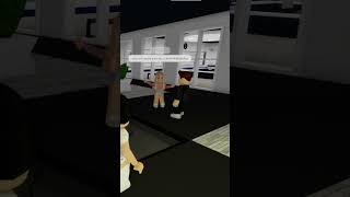 O menino levou um fora 😂 roblox brookhavenrp robloxbrookhavenrp brookhavenroleplay [upl. by Nylasej806]