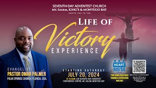 Life of Victory Experience  with Pastor Omar Palmer  Morning Service  August 03 2024 [upl. by Shirlene312]