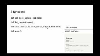 CS50 Introduction to Programming with Python FinalProjectBook Selection [upl. by Enaitsirk]