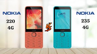 Nokia 220 4G Vs Nokia 235 4G  Full Comparison 2024 [upl. by Jos930]